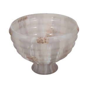 Centrotavola decorativo in vetro a forma di ciotola per tavolino da caffè, decorazione per la casa, pezzo d'arredo per il soggiorno. - Product Image 1