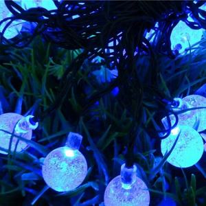 Guirnalda de Luces Solares con 20 Bombillas LED, Lámpara de Pared para Exteriores, Luces de Jardín, Energía Solar, Lámpara Decorativa para Balcón - Product Image 5