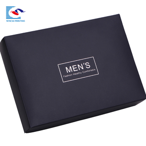 SENCAI Hot-selling Luxury custom Gift Art Pape Top e Base Black Box per l'imballaggio di parrucche - Product Image 1