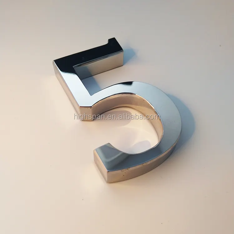 Wholesale high quality custom english alphabet mirror letter decoration