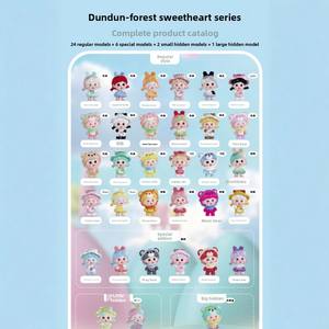 Оригинальная коллекционная фигурка MUDAO DUNDUN Forest Sweetheart: милый сюрприз в закрытой упаковке, ручная работа, трендовый подарок на день рождения, украшение - Product Image 6