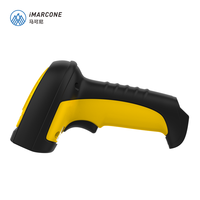 Lecteur de codes QR filaire industriel 1D 2D, conception robuste pour environnement d'entrepôt difficiles, décodage rapide, capteur CMOS, antistatique