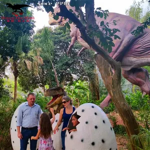Parc d'attractions populaire mobile animatronique robot dinosaure