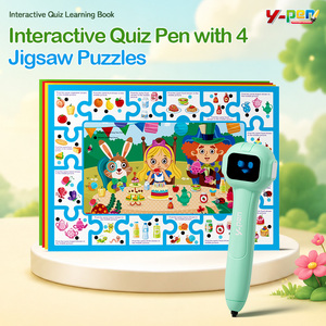 Penna Educativa per Bambini con <span class=keywords><strong>Puzzle</strong></span>, Giocattolo Intelligente per l'Apprendimento dell'<span class=keywords><strong>Inglese</strong></span> e lo Sviluppo del Senso Comune - Product Image 1