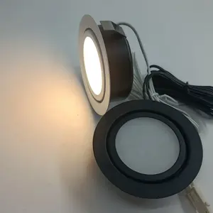 תאורת ספוט led שקועה 12v led פאק אור 3w לבית מלון קרוואן קרוואן חניון מטבח ארון, ארון, ארון בגדים