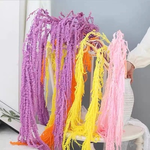 <span class=keywords><strong>Amaranto</strong></span> seco Natural de alta calidad, 5 uds., Amaranthus Caudatus colgante preservado para decoraciones de boda y graduación - Product Image 6