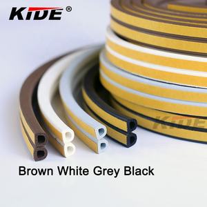 شريط لاصق ذاتي عالي الكثافة لإطار الباب إغلاق شريط مطاطي عازل للشباك ضد الطقس شريط لاصق <span class=keywords><strong>EPDM</strong></span> D نوع لإغلاق الباب - Product Image 5