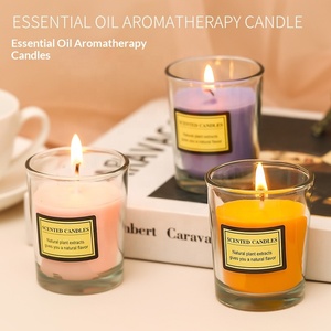 Velas Aromáticas Hechas a Mano con Aceites Esenciales para el Hogar, Resistentes al Viento, Sin Humo, de Baja Temperatura, Modelo Navidad/Acción de Gracias - Product Image 2