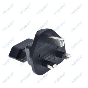 محول من قابس المملكة المتحدة إلى قابس الاتحاد الأوروبي، من مقبس بريطاني ثلاثي الأطراف BS1363 إلى مقبس أوروبي CEE7/16، <span class=keywords><strong>3</strong></span> أمبير 250 فولت، محول سفر من المملكة المتحدة إلى أوروبا YL-6022 - Product Image 5