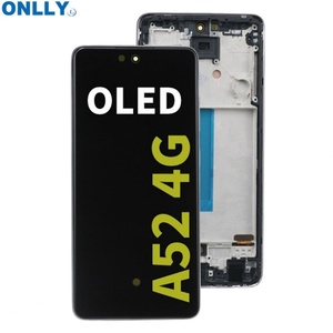 Nouvel écran tactile OLED de remplacement avec châssis pour Samsung A52 4G A525 A52S A53 A54 A55 LCD, compatible Samsung A52 SM-A525F - Product Image 1