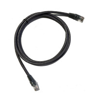 Kabel Patch Cord Tembaga UTP CAT5e Outdoor Berkualitas Tinggi 1 Meter dengan Jaket PVC untuk Ethernet