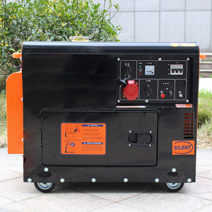 Generatore <span class=keywords><strong>Diesel</strong></span> Portatile Compatto da 8KW 10KVA, Ideale per Lavori all'Aperto, Soccorso d'Emergenza, Uso Domestico - Product Image 1