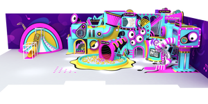 Offre Spéciale : Équipements de Jeux Intérieurs Colorés pour Enfants – Ensembles de Jeux Souples Commerciaux pour Tout-Petits, Toboggans, Jouets d'Escalade, Piscine à Balles - Product Image 2