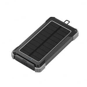 Batterie externe solaire universelle 10000 mAh grande capacité, personnalisable avec logo, pour la recharge de téléphones portables - Product Image 1
