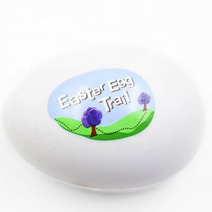 Werbe geschenke benutzer definierte Eiform Anti-Stress abbau Ball für Hand therapie - Product Image 3