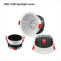 Spot LED COB moderne, spot de plafond LED 12W20W30W anti-éblouissement COB pour salon, bureau à domicile