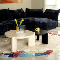 Tapis en laine fait main de haute qualité, forme irrégulière, pour salon, tapis coloré de luxe pour enfants, tapis de chambre à coucher