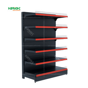 Heavy Duty Supermarket <b>Display</b> <b>Shelves</b> System With Flat Back Panel - Product Image 3