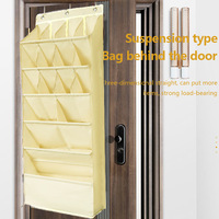 Organizador de Zapatos Colgante con 10 Bolsillos, Bolsa de Almacenamiento para Zapatos, Bolsos, Llaves y Organización del Hogar