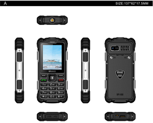 Nouveauté 2022 Téléphone mobile robuste 2G GSM F56 2,4 pouces IP68 Téléphone mobile robuste - Product Image 5