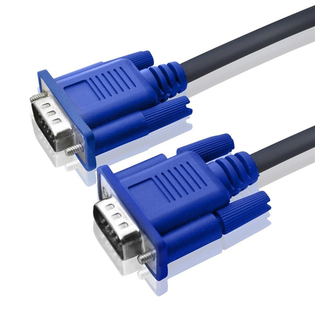 Computer Displayport to Vga Adapter Male to Male 100 Meters Vga Converter Cable Vga Splitter Cable