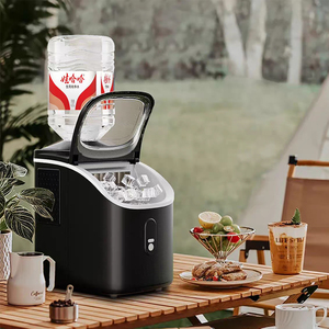 <span class=keywords><strong>Machine</strong></span> à glaçons mini cube HZB25F-MTC avec une capacité quotidienne de 20 kg, hygiénique, portable et parfaite pour les boissons à tout moment - Product Image 2