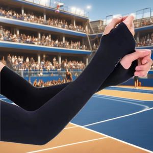 Manchon de compression respirant pour le bras, protection solaire, pour le football, le tennis et le basketball – Vente chaude - Product Image 2