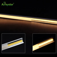 Lampu Strip LED warna ganda, 5mm dapat dipotong, CCT dapat diatur, warna ganda 2700-6500K, lampu strip COB DC24V 600leds/m