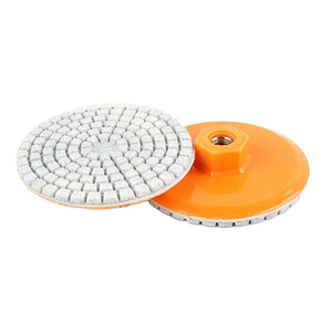 80mm M10 Thread Diamond <strong>Polishing</strong> Pads Angles Grinder Grinding Wheel Dry Sanding Disc for Stone <strong>Marble</strong> Granite Dry <strong>Polishing</strong> - Product Image 1