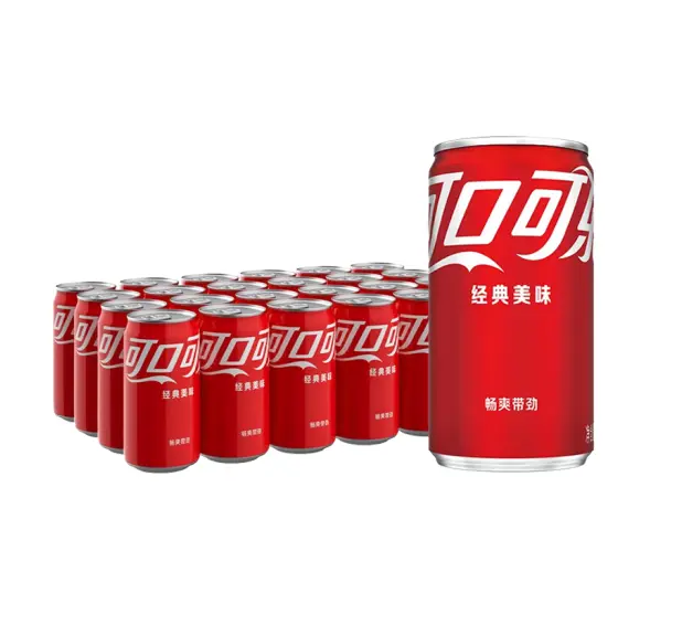 Latas de refrescos de bebidas carbonatadas de Coca-Cola, latas gruesas, compra en grupo, caja completa, venta al por mayor, latas * 24 330ml/caja