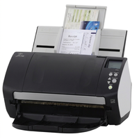 Scanner de documents recto-verso A4 FI-7180 80ppm 160ipm CCD 600dpi USB 3.0 pour usage professionnel