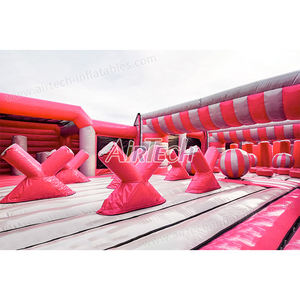 Parcs de jeux gonflables combinés de grande taille, personnalisables, de qualité supérieure, vente directe d'usine pour l'intérieur et l'extérieur - Product Image 2