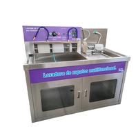 Machine à laver les chaussures semi-automatique électrique commerciale 2026 pour baskets et chaussures de tennis, en acier inoxydable, haute efficacité