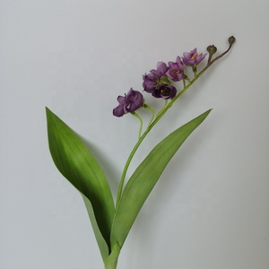 Vente en gros fleurs artificielles soie muguet fleurs pour décoration de mariage - Product Image 2