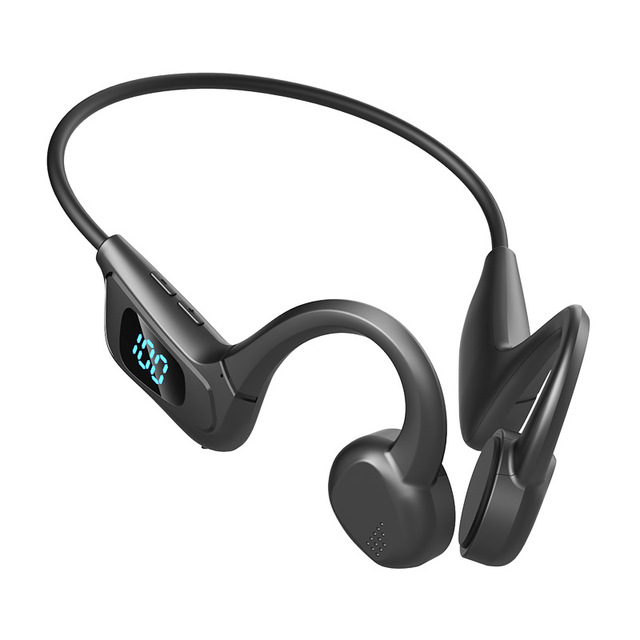 Wireless Waterproof Bone Conduction Blotooth 5.3 Headset Bone Transmission Plug-In Non Ear Movement Blotooth Headset Earphone