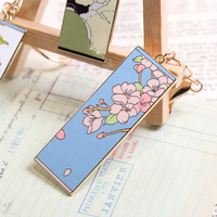 Porte-clés personnalisés en émail dur avec motif floral, breloques souvenirs, porte-clés métalliques personnalisés avec votre logo