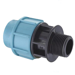 Raccord de compression rapide PP pour système de tuyauterie d'irrigation <span class=keywords><strong>en</strong></span> plastique HDPE de 20 à <span class=keywords><strong>110</strong></span> mm - Product Image 1