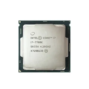 hot selling 8MB Cache 4.2GHz Quad core i7 7700 7700k processor cpu