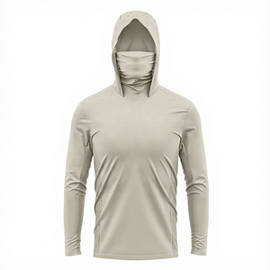 Sudadera con Capucha de Pesca para Hombre, de Poliéster, Manga Larga, Secado Rápido, UPF 50, con Estampado de Animales por Transferencia Térmica y Logotipo Personalizado - Product Image 2