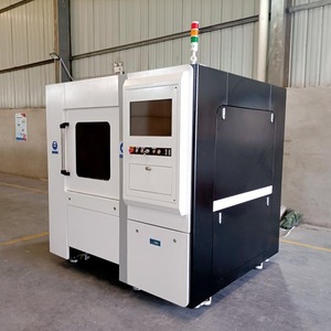 Hot Sale High Enclosed Mini 3030 6060 3-Axis Fiber Laser Cutting Machine Cypcut Control Rail for Metal Laser Cutting Machine - Product Image 1