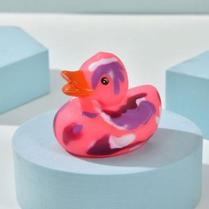Patitos de Goma de Camuflaje de 2 Pulgadas con Logotipo Personalizado, Novedad al por Mayor, Docena Surtida - Product Image 4