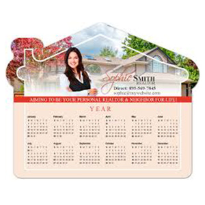 2025 Custom Promotional Refrigerator Magnet Calendar Fridge Magnet for Real Estate