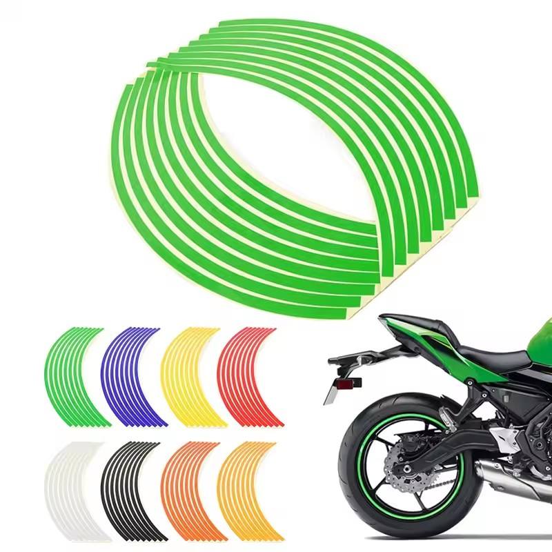 Bike Rim Stickers Reflective Durable Wheel Accessories