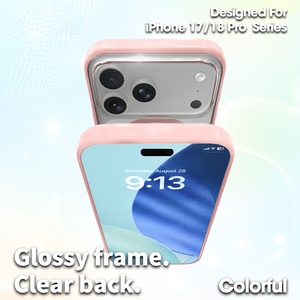 Étui de téléphone transparent anti-jaunissement Laudtec Color-Lock pour iPhone 18 Pro/18 Pro Max, dos optique UVBlock, personnalisable OEM - Product Image 2