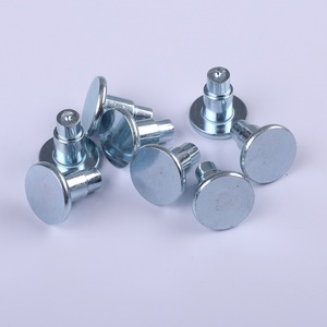 Hai hoặc ba Vai đinh tán thép carbon rắn ruck Stud bước đinh tán của đầu phẳng mạ kẽm - Product Image 6