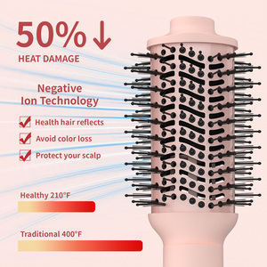 MeStar-<span class=keywords><strong>Brosse</strong></span> à air chaud 5 en 1 haute vitesse pour sèche-cheveux, <span class=keywords><strong>brosse</strong></span> à air chaud ionique négatif - Product Image 3