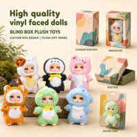 Porte-clés en peluche personnalisé en vinyle, pendentif mignon en peluche animé, jouet en peluche pour sac à dos ou sac bandoulière