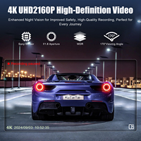Caméra embarquée OEM pour Lexus GX550 2024-2025, dashcam Wifi, caméra de voiture avant 4K, caméra arrière 1080P, vision nocturne, enregistreur de conduite