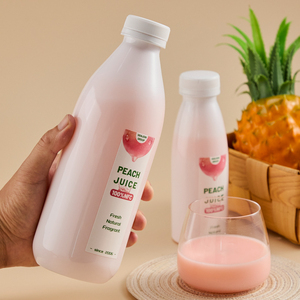 <span class=keywords><strong>330ml</strong></span> 850ml Trắng Pet nhựa chai nước trái cây vít cap xách tay tùy chỉnh cho trà Soda nước Tequila thực phẩm đóng gói màn hình Màn hình - Product Image 5