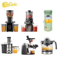 Commerciële suikerriet-sinaasappel-citrusvruchtenpers, oplaadbare hogesnelheidsblender, draagbare sapcentrifuge